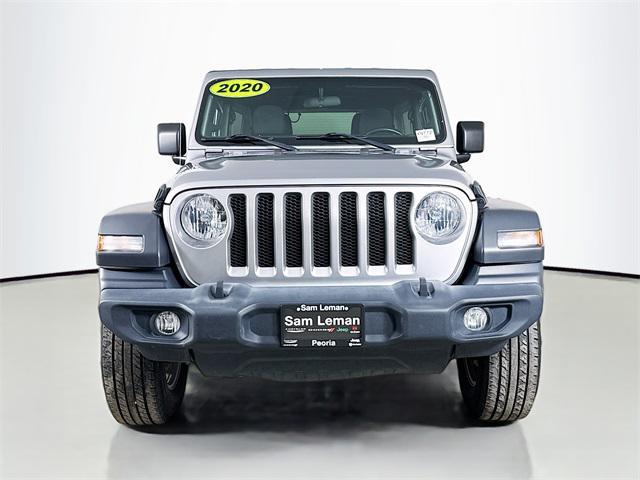 used 2020 Jeep Wrangler Unlimited car, priced at $25,700