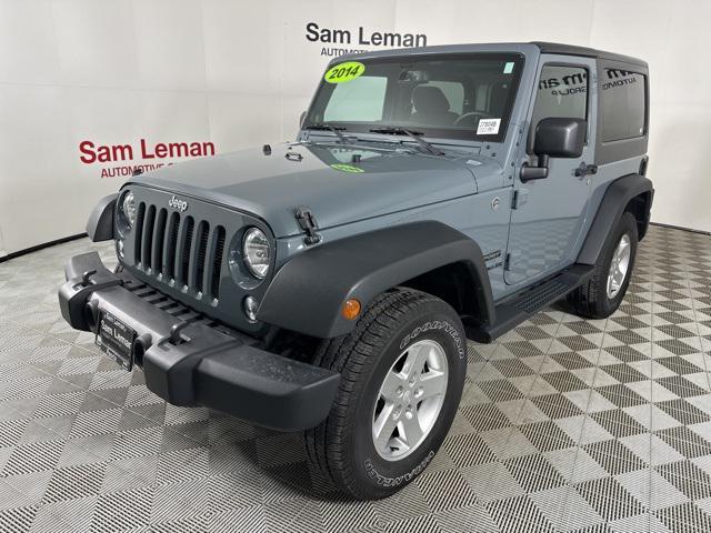 used 2014 Jeep Wrangler car, priced at $19,995