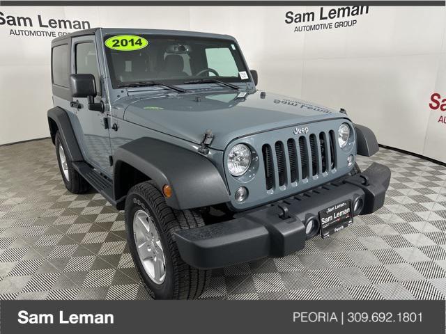 used 2014 Jeep Wrangler car, priced at $19,995