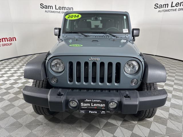 used 2014 Jeep Wrangler car, priced at $19,995