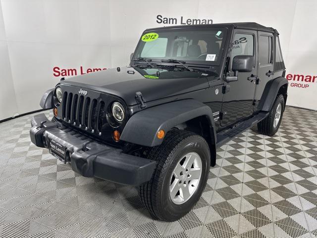 used 2012 Jeep Wrangler Unlimited car, priced at $12,775