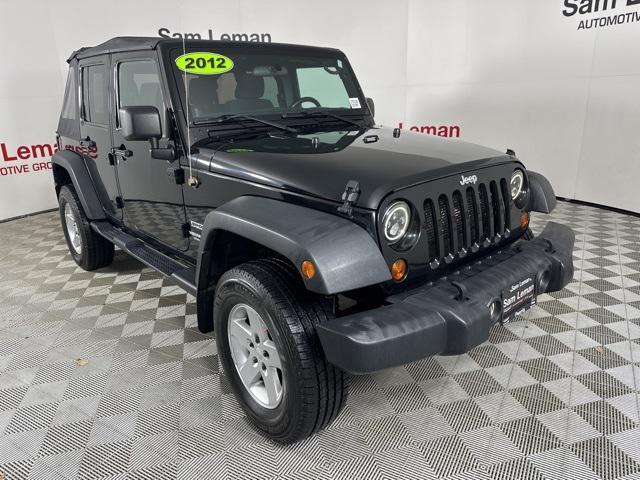 used 2012 Jeep Wrangler Unlimited car, priced at $12,775