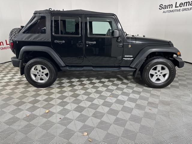 used 2012 Jeep Wrangler Unlimited car, priced at $12,775