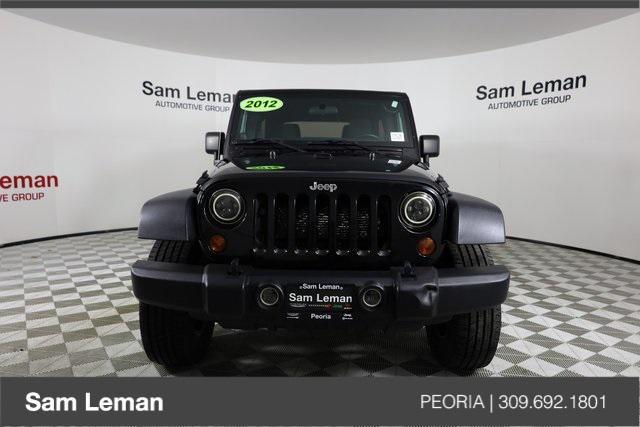 used 2012 Jeep Wrangler Unlimited car, priced at $12,775