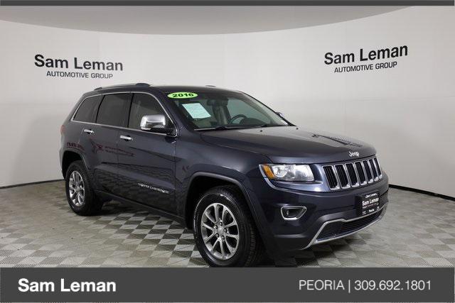 used 2016 Jeep Grand Cherokee car, priced at $15,995