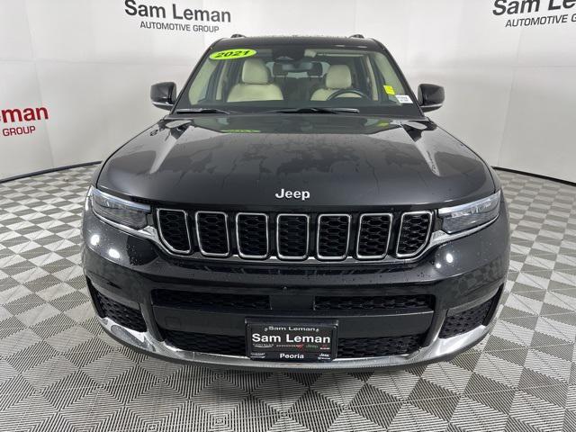 used 2021 Jeep Grand Cherokee L car, priced at $30,995