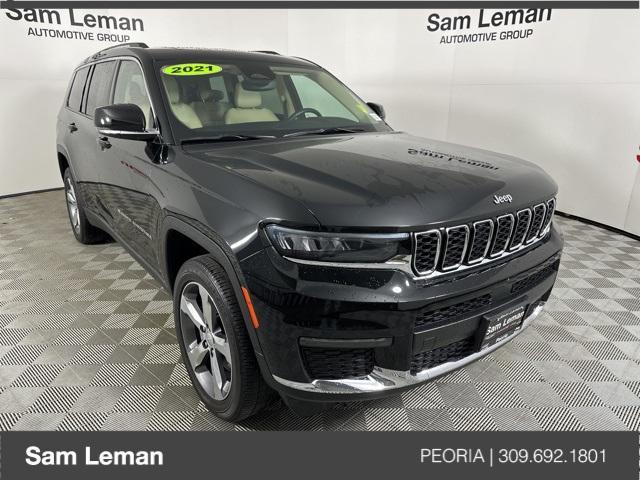 used 2021 Jeep Grand Cherokee L car, priced at $30,995