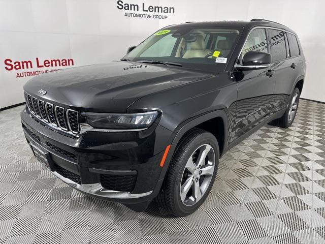 used 2021 Jeep Grand Cherokee L car, priced at $30,995