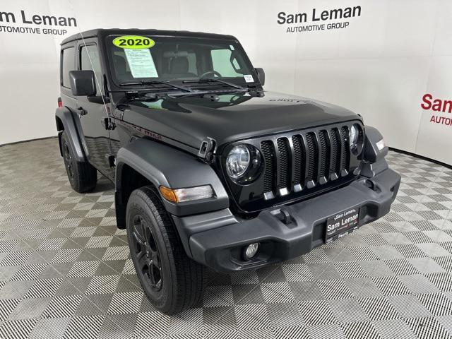 used 2020 Jeep Wrangler car, priced at $23,775