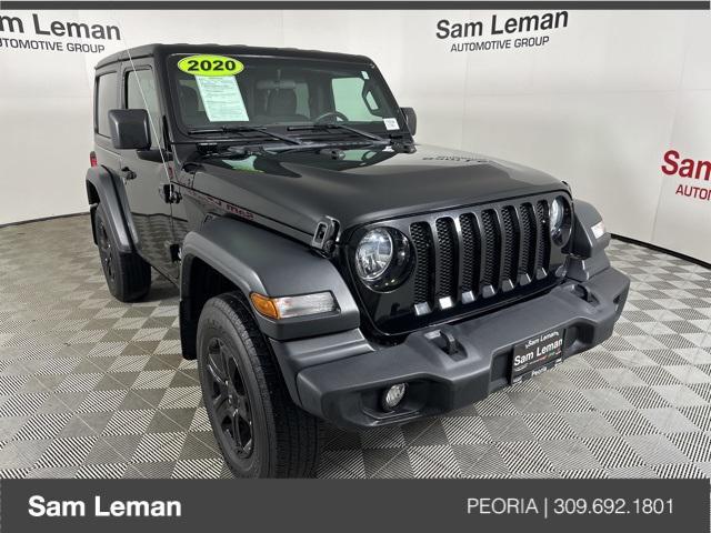 used 2020 Jeep Wrangler car, priced at $23,775