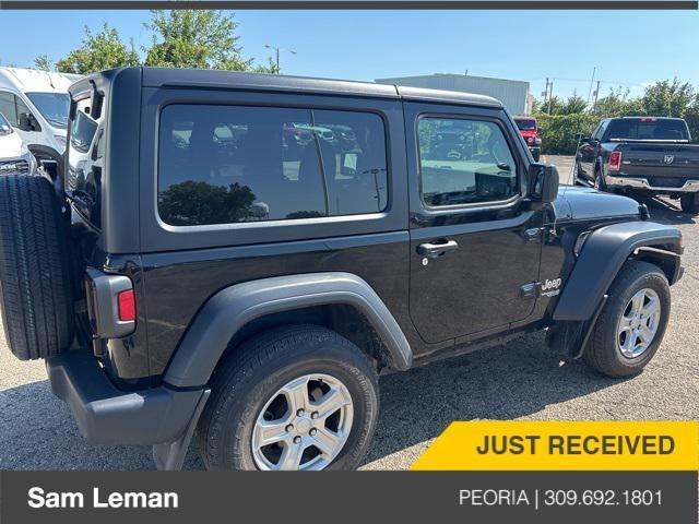 used 2020 Jeep Wrangler car, priced at $24,775