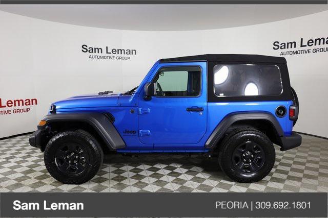 new 2024 Jeep Wrangler car, priced at $31,080