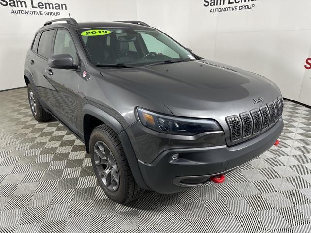 used 2019 Jeep Cherokee car, priced at $16,500