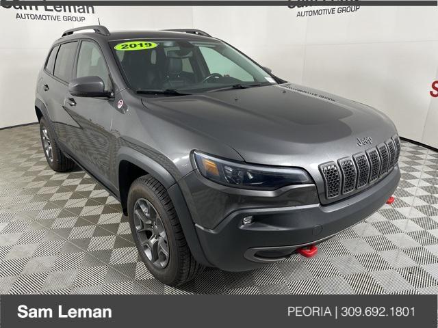 used 2019 Jeep Cherokee car, priced at $16,500