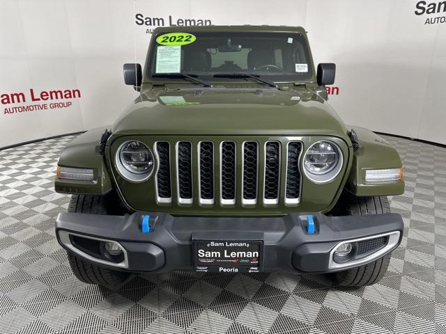 used 2022 Jeep Wrangler Unlimited car, priced at $29,295