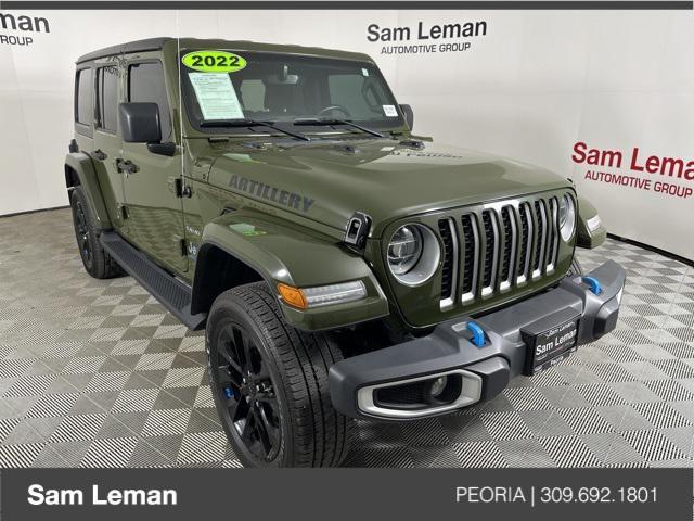 used 2022 Jeep Wrangler Unlimited car, priced at $29,295