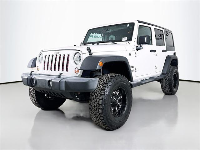 used 2017 Jeep Wrangler Unlimited car, priced at $18,750