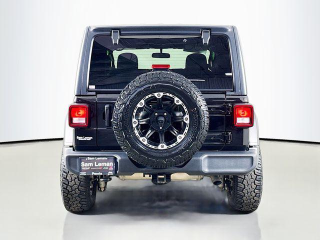 used 2021 Jeep Wrangler car, priced at $23,495