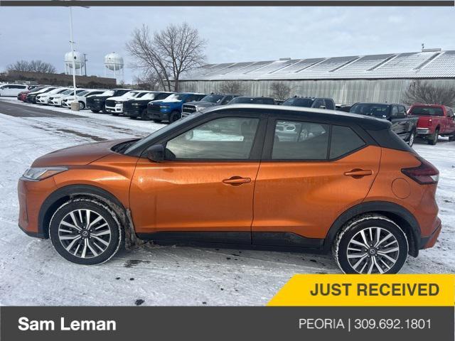 used 2021 Nissan Kicks car, priced at $16,400