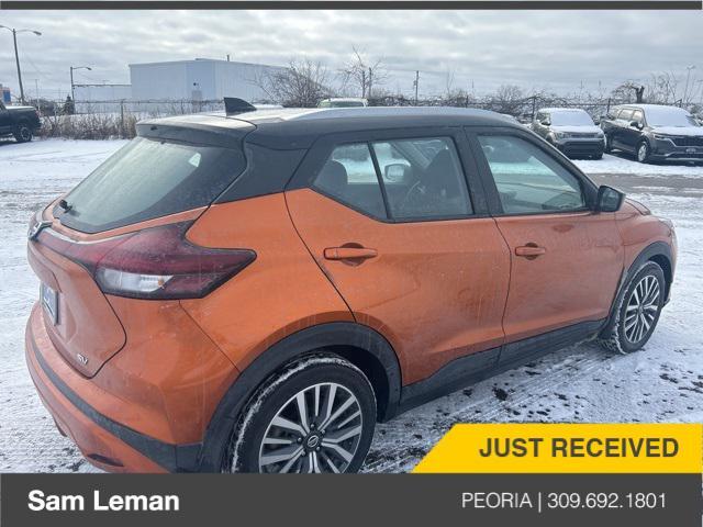 used 2021 Nissan Kicks car, priced at $16,400