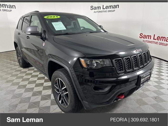 used 2021 Jeep Grand Cherokee car, priced at $33,775