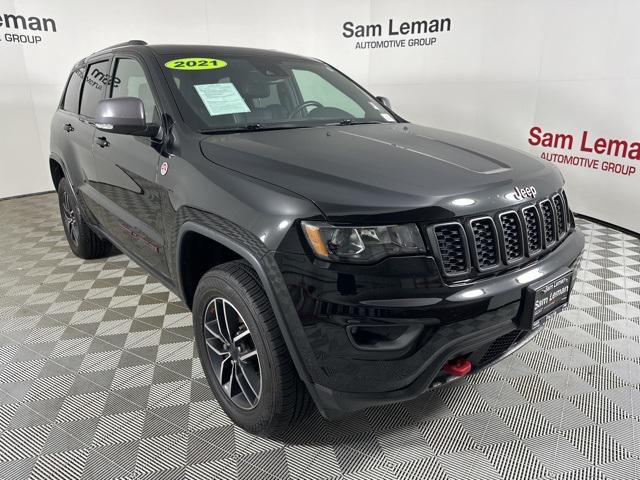 used 2021 Jeep Grand Cherokee car, priced at $33,775