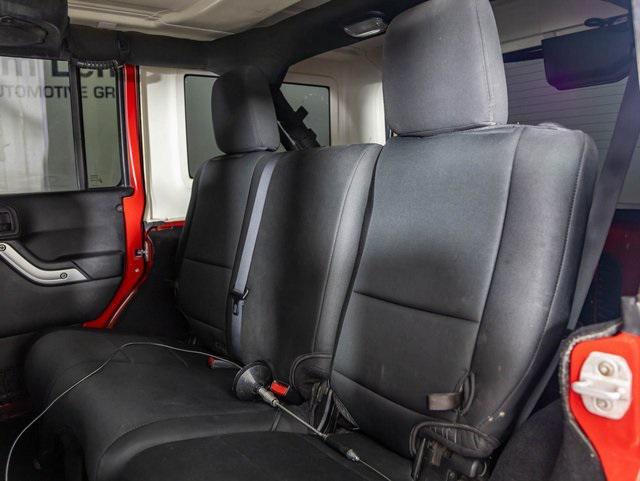 used 2012 Jeep Wrangler Unlimited car, priced at $15,250