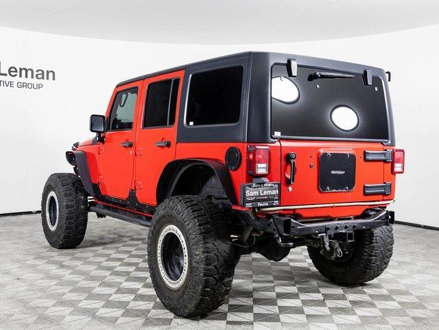 used 2012 Jeep Wrangler Unlimited car, priced at $15,250