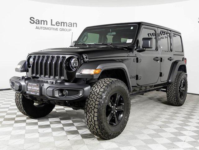 used 2021 Jeep Wrangler Unlimited car, priced at $32,200