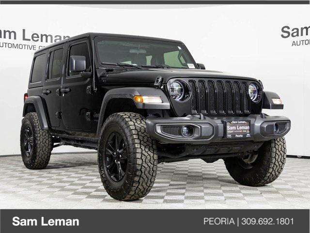 used 2021 Jeep Wrangler Unlimited car, priced at $32,200