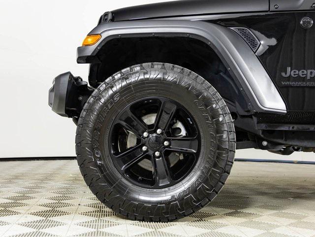 used 2021 Jeep Wrangler Unlimited car, priced at $32,200