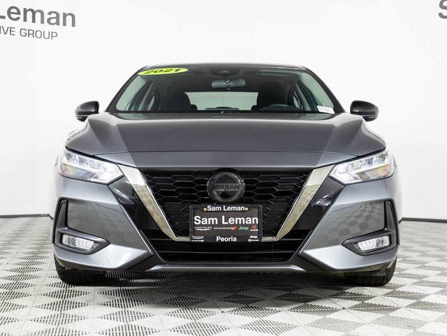 used 2021 Nissan Sentra car, priced at $17,500