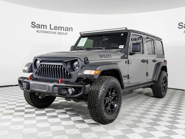 used 2021 Jeep Wrangler car, priced at $26,990