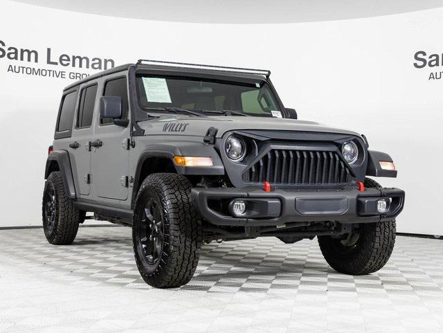 used 2021 Jeep Wrangler car, priced at $26,990