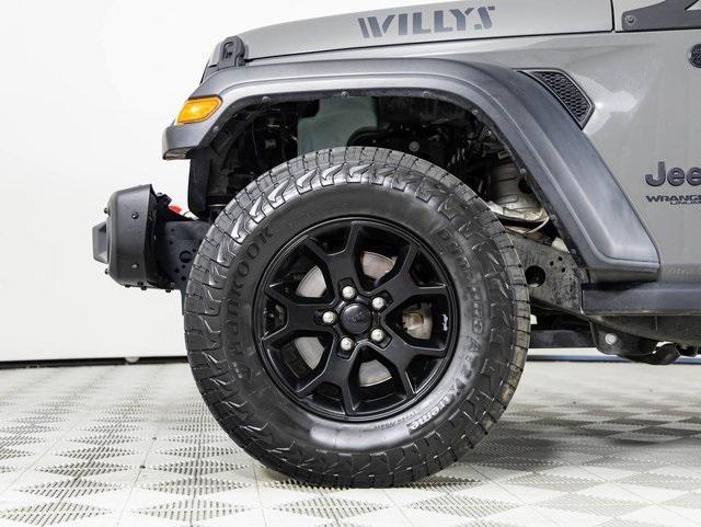 used 2021 Jeep Wrangler car, priced at $26,990