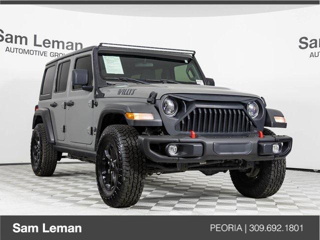 used 2021 Jeep Wrangler car, priced at $26,990