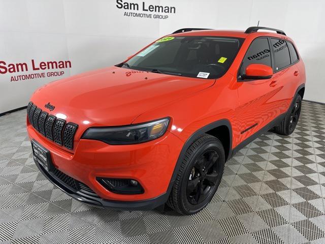 used 2021 Jeep Cherokee car, priced at $18,995