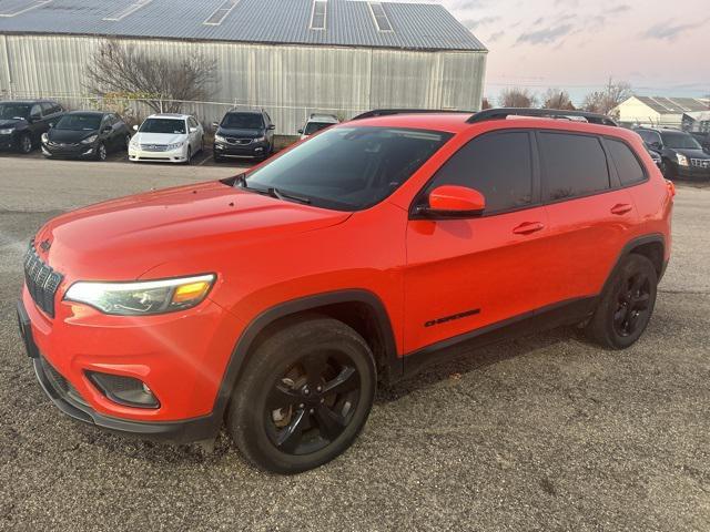 used 2021 Jeep Cherokee car, priced at $19,290