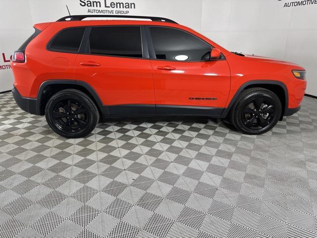 used 2021 Jeep Cherokee car, priced at $18,995