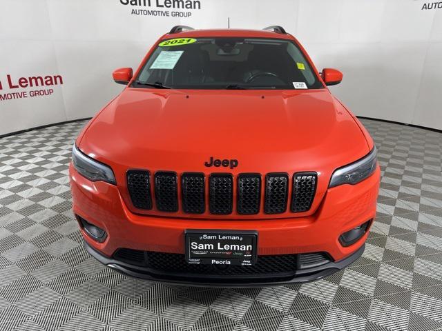 used 2021 Jeep Cherokee car, priced at $18,995