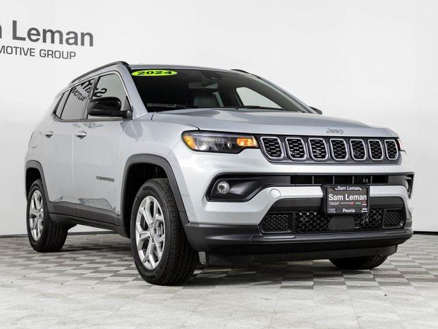 used 2024 Jeep Compass car, priced at $25,600