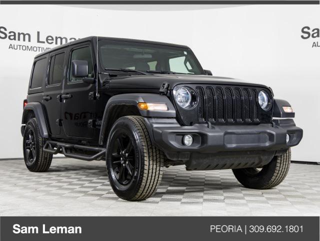 used 2020 Jeep Wrangler Unlimited car, priced at $31,200