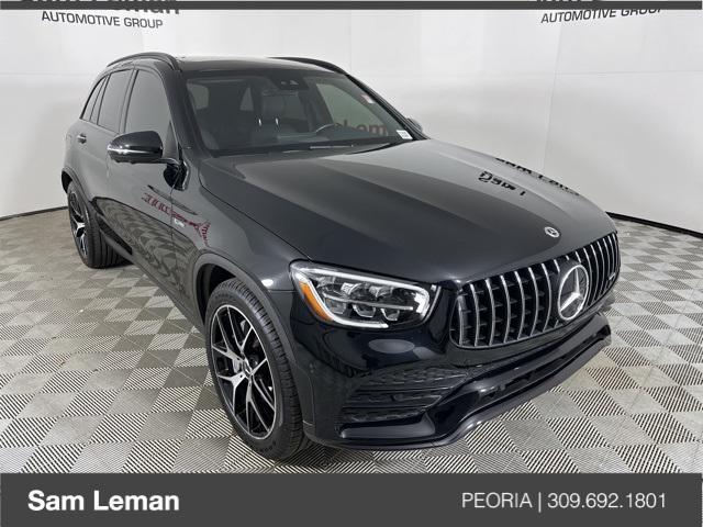 used 2022 Mercedes-Benz AMG GLC 43 car, priced at $44,995