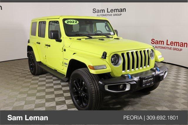 used 2022 Jeep Wrangler Unlimited car, priced at $36,495