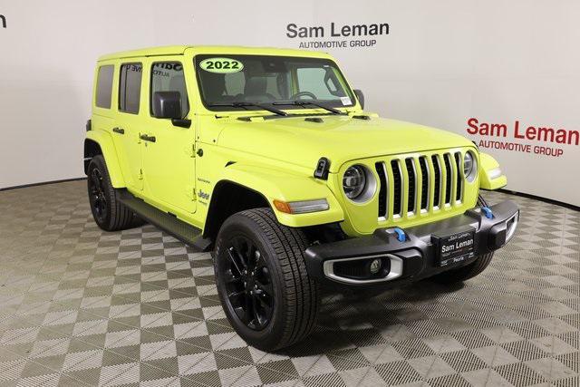 used 2022 Jeep Wrangler Unlimited car, priced at $35,895