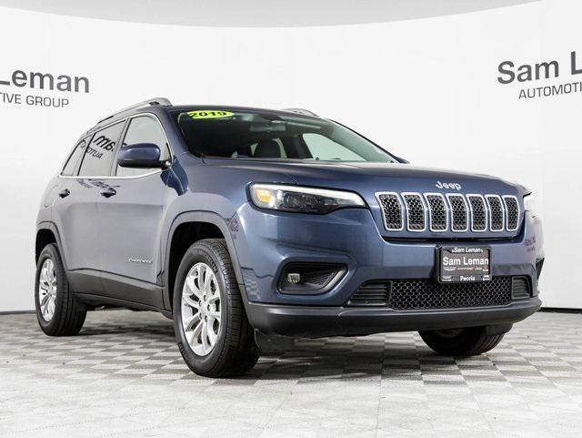 used 2019 Jeep Cherokee car, priced at $11,495