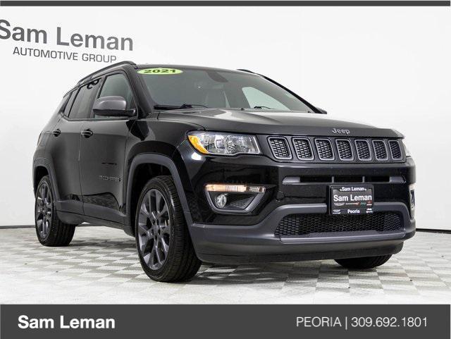 used 2021 Jeep Compass car, priced at $19,495