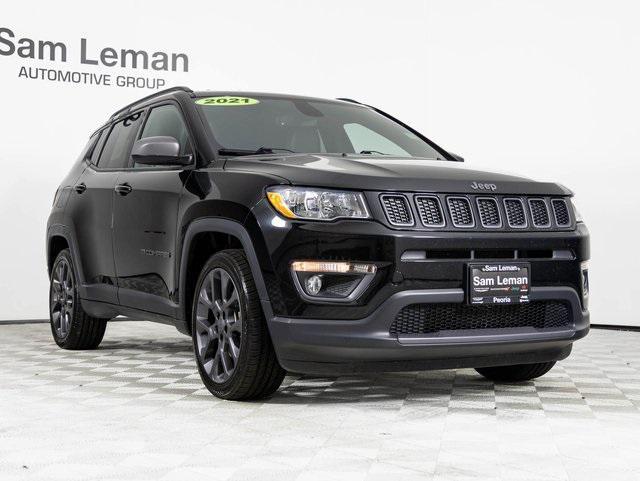 used 2021 Jeep Compass car, priced at $19,495