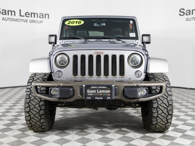 used 2016 Jeep Wrangler Unlimited car, priced at $20,800