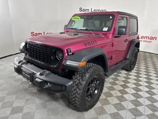 used 2024 Jeep Wrangler car, priced at $37,995